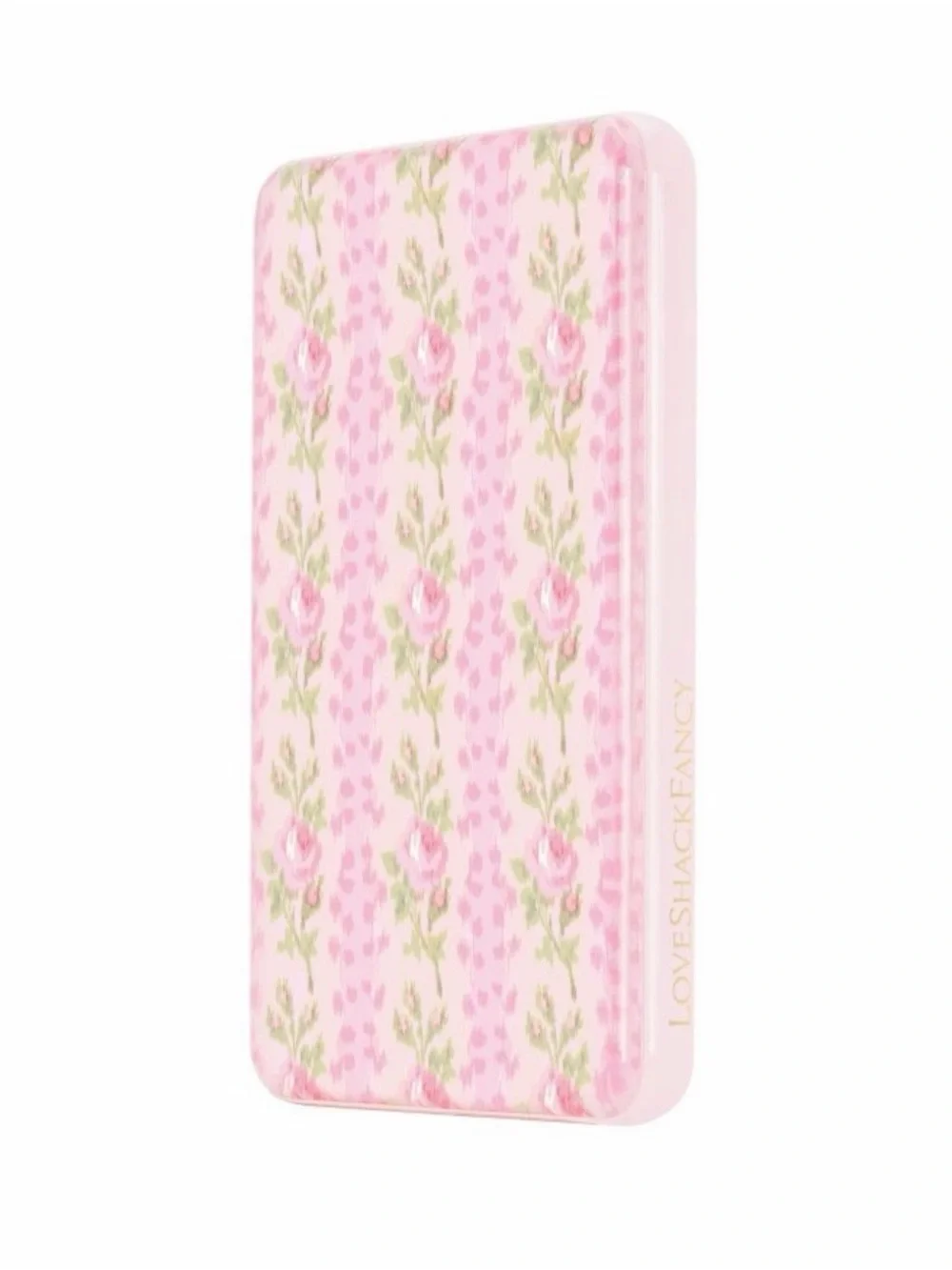 LoveShackFancy Pink Floral Phone Sleeve